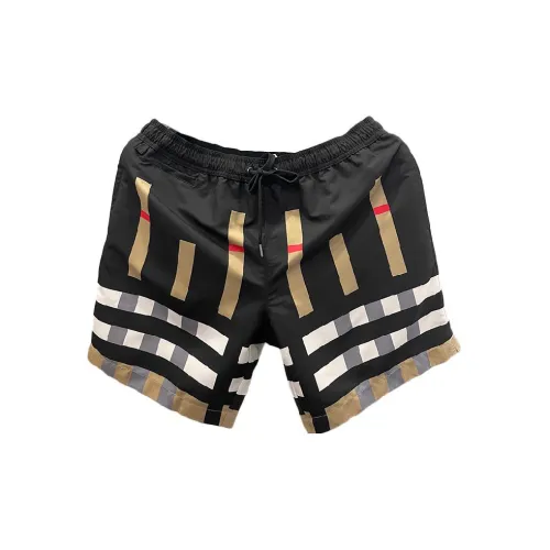 Burberry Casual Shorts Men Black