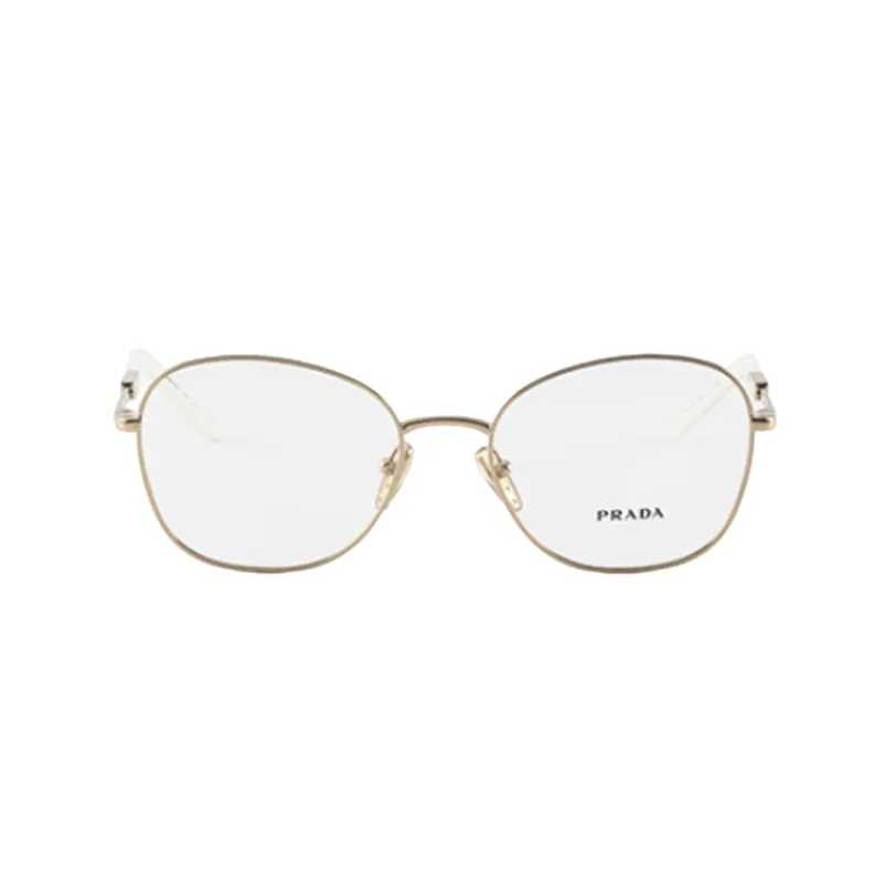 PRADA Eyeglass Frames Women's Gold-1