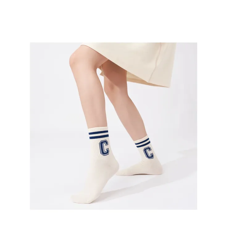 Duanmei Unisex Mid Calf Socks-1