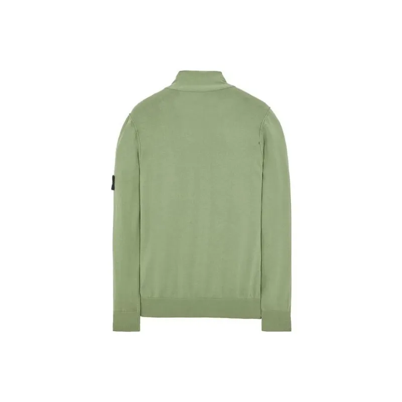 STONE ISLAND Compass Motif Zip up Sweatshirt-1