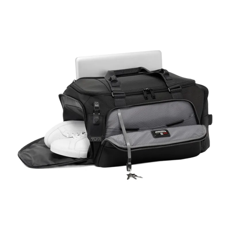 TUMI Alpha Bravo Nylon Travel Bag Handbag Crossbody Bag Men's Black-3