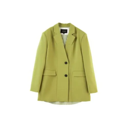 ELLE Business Suits Women's Light Grass Green