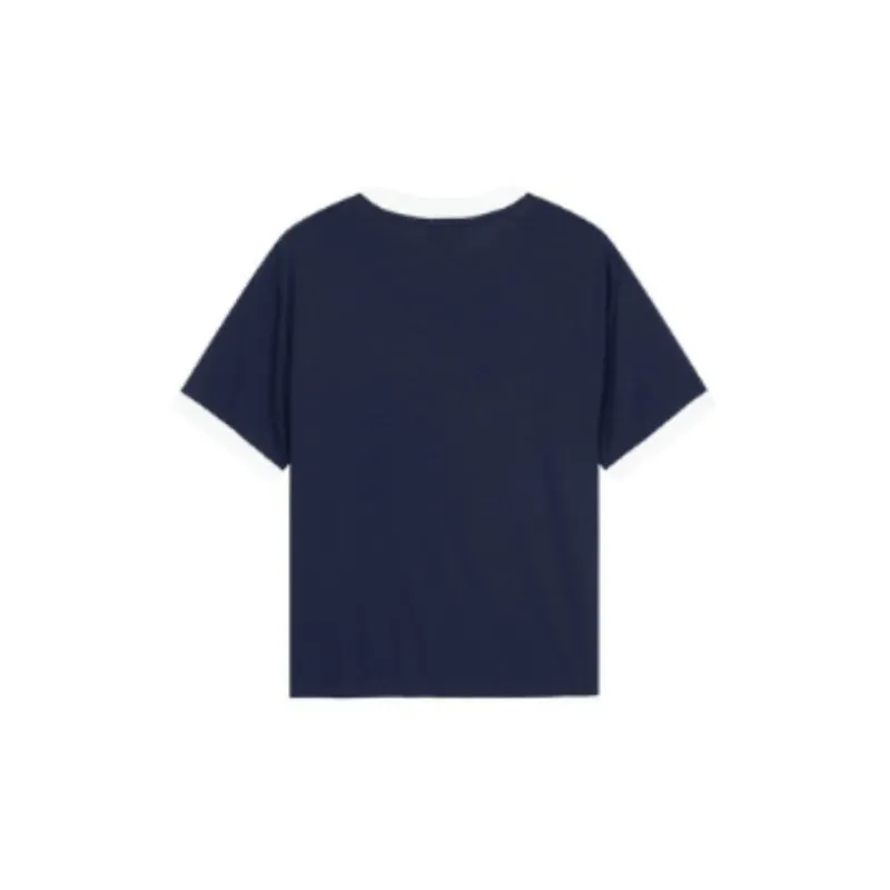 DKNY T-Shirts Women's Navy Blue Multicolor-1