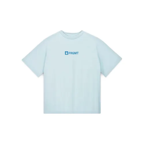 Converse X FRGMT Co-branded SS23 T-Shirts Unisex Light Blue