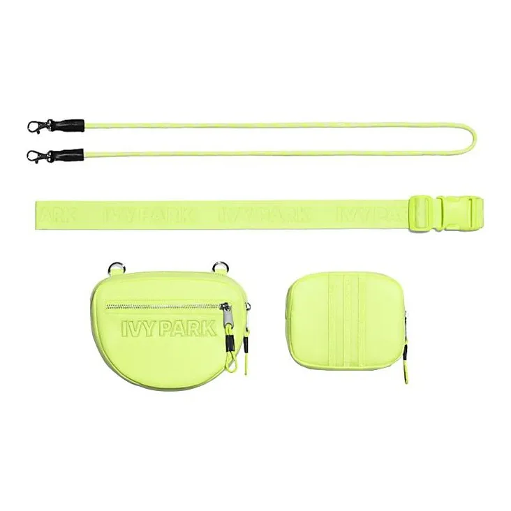 Adidas IVY PARK Collaboration Sling Bags One Shoulder Crossbody Fanny Pack Unisex Yellow-1