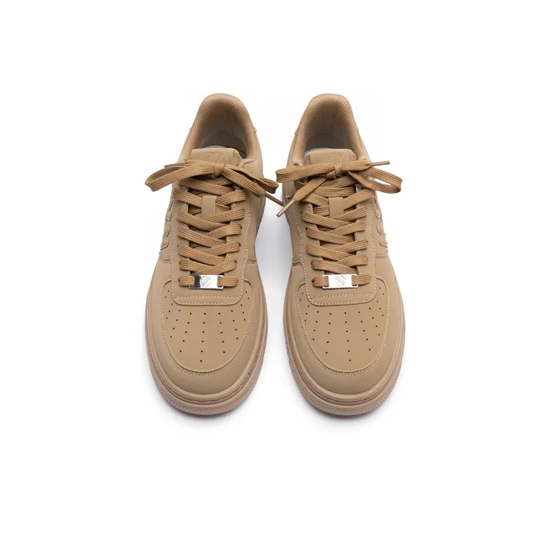 Seattle Palm Stylish Skateboarding Shoes Unisex Brown-3