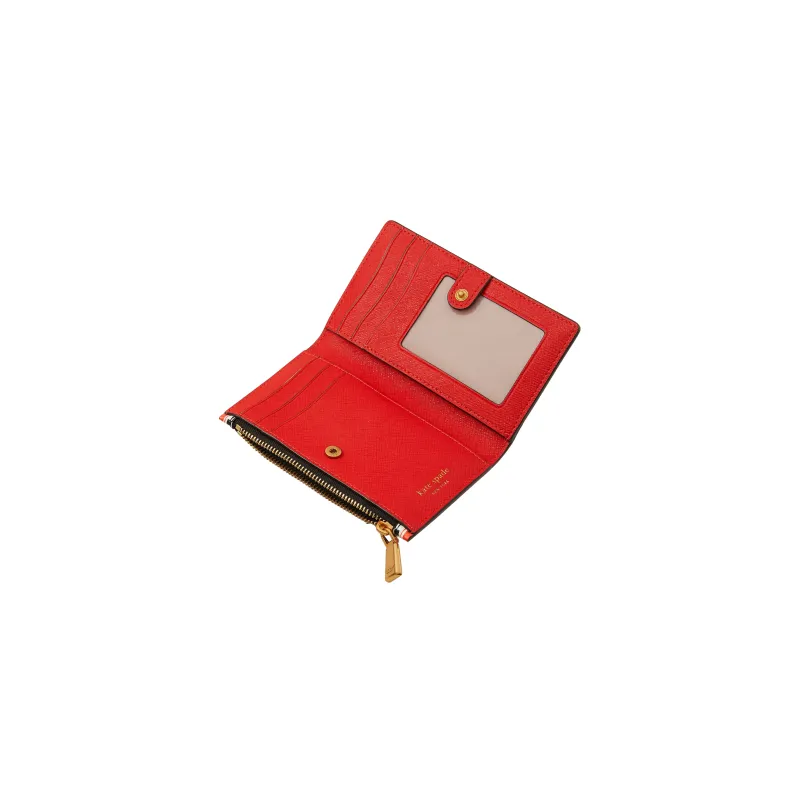 Kate Spade Leather Coin Purses Wallets Small Size Women's Bright Red-2