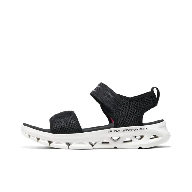 Skechers Go Glide Step Flex Sandal 'Black White' Women's-0