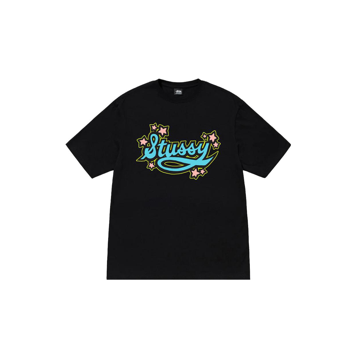 Stüssy: Men's Sport Script T-Shirt (Black) | DSMNY E-SHOP