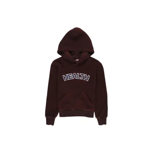 SPORTY & RICH Slogan-patch Fleece Hoodie