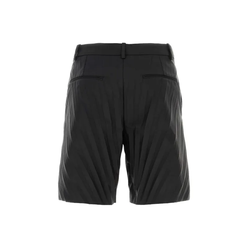 Valentino Pleated Above Knee Length Shorts-1
