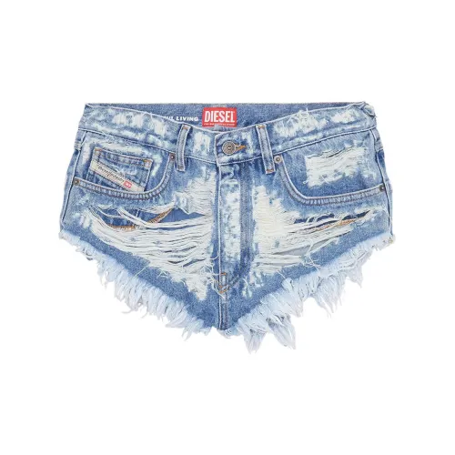 DIESEL Denim Shorts Women's Light Blue