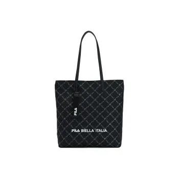 FILA Fabric PU Shoulder Bag Extra Small Women's Black