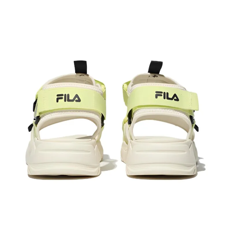 FILA Rayflide Rayflies Sandals Sports Sandals Unisex Green White Korean Style-4