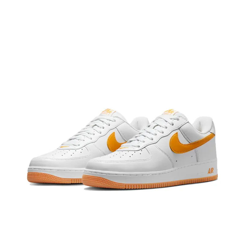 Nike Air Force 1 Low Retro Qs Color Of The Month White University Gold-2