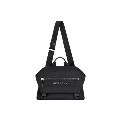 Givenchy Nylon Messenger Bag, Shoulder Bag, Crossbody Bag Men's Black