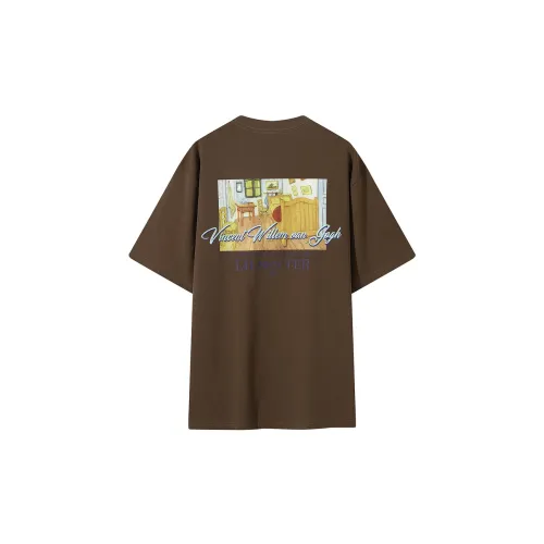 Van Gogh Lilbetter X Van Gogh Co-brand T-Shirts Unisex Brown