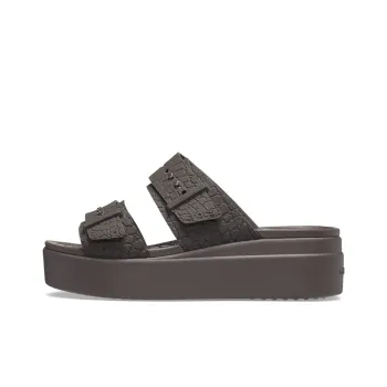 Crocs 2 Straps Brooklyn 'Brown' Women's