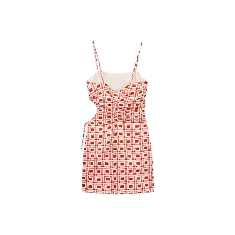 ZARA Slip Dresses Women's Pink-1
