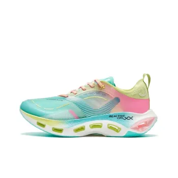 XTEP Shock Absorbing Spins 10.0 Pro Professional Anti Slip Wear Resistant Low Top Running Shoes Men's West Indian Green