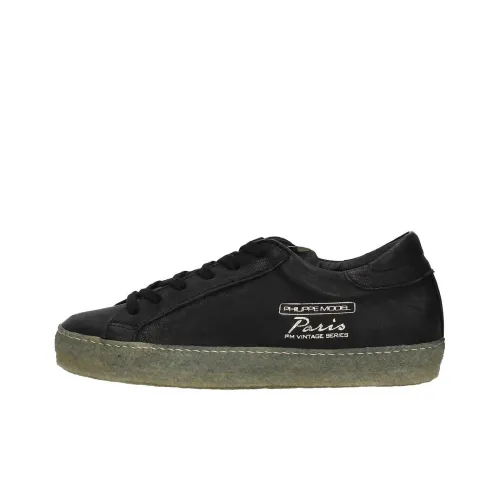PHILIPPE MODEL Stylish Skateboarding Shoes Women's Black