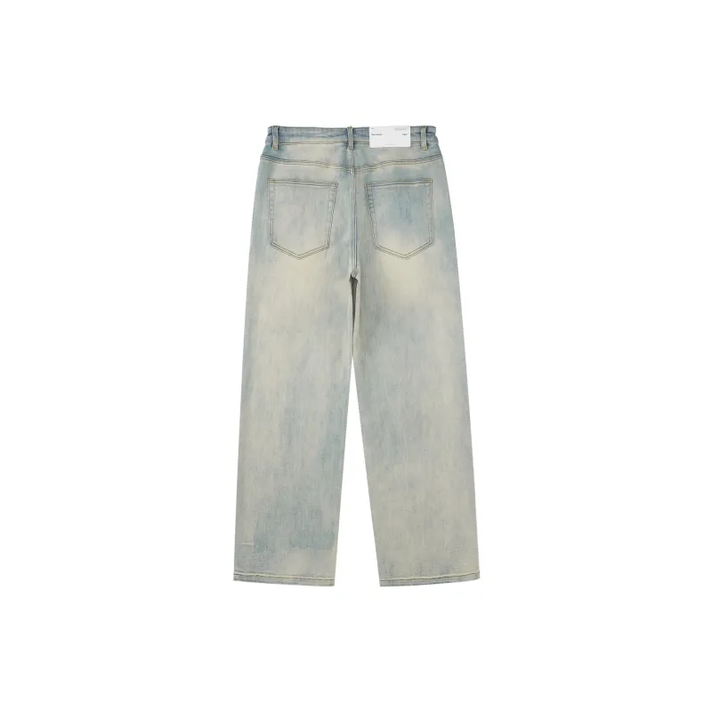 FPA Jeans Unisex Yellow Mud Wash Water-1
