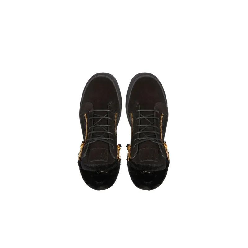 Giuseppe Zanotti Kriss Suede Mid top Sneakers-3