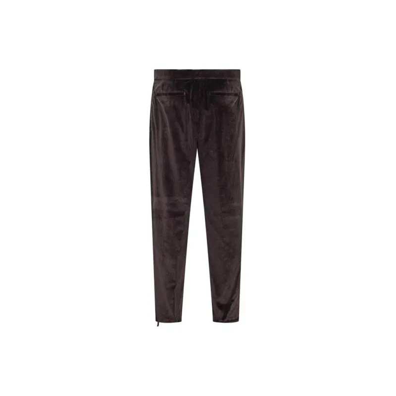 Zegna Cashco High Waist Tapered Trousers-1
