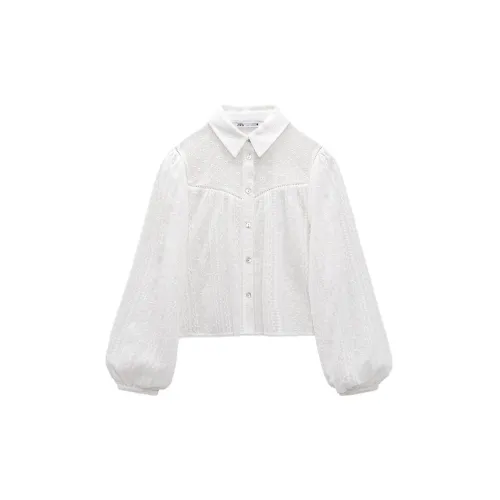 ZARA Shirts Women's White