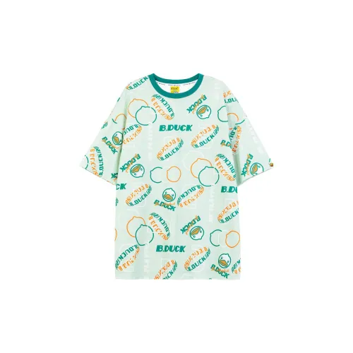 B.Duck T-Shirts Women's Green All Over Print