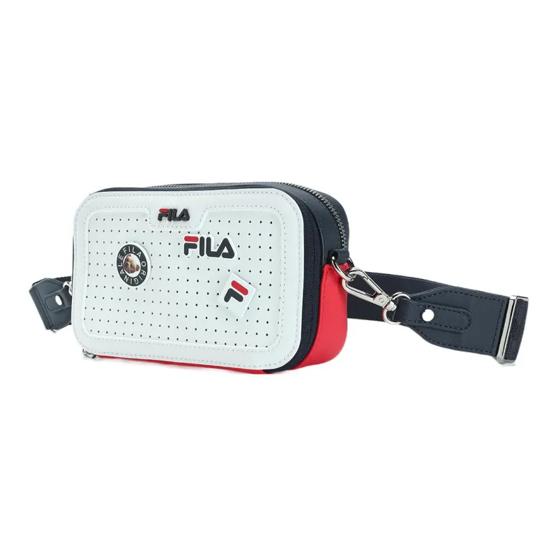 FILA PU Shoulder Bag Crossbody Bag Small Size Women's White-1