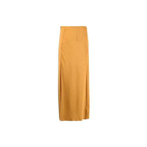 Calvin Klein Casual Long Skirts Women's Yellow