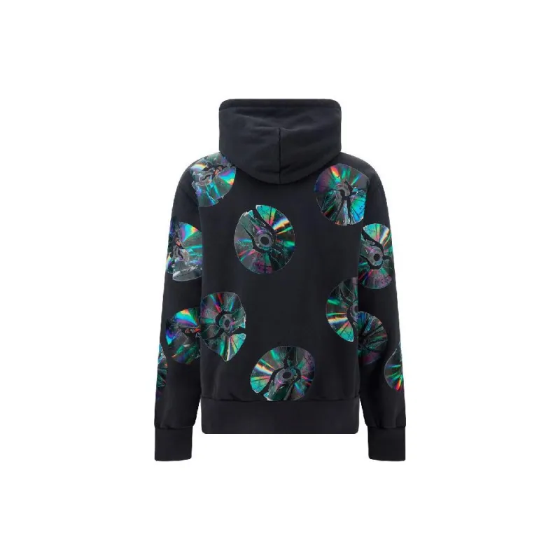 JW Anderson Smashed Disc Drawstring Hoodie-1
