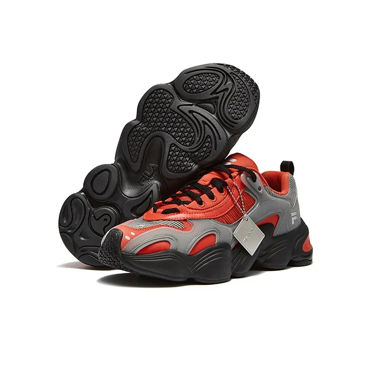 FILA FUSION Tenacity X Bep Sneakers 'Red Grey'-2