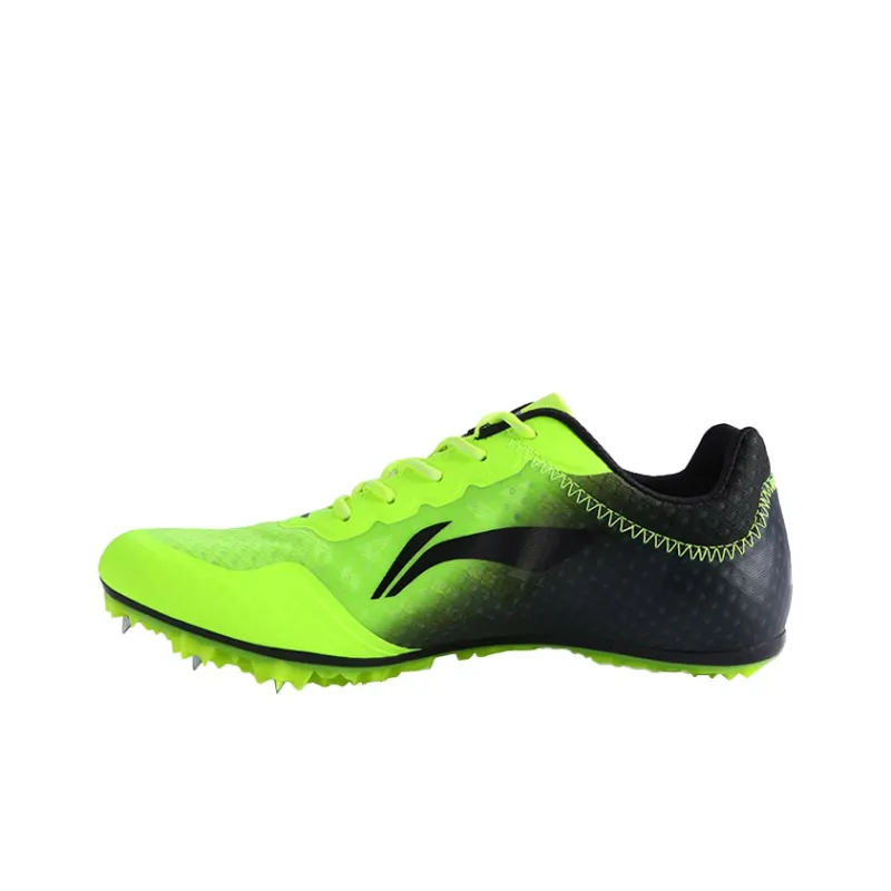 LiNing Breathable Support Low Top Running Shoes Unisex Neon Green Black-1