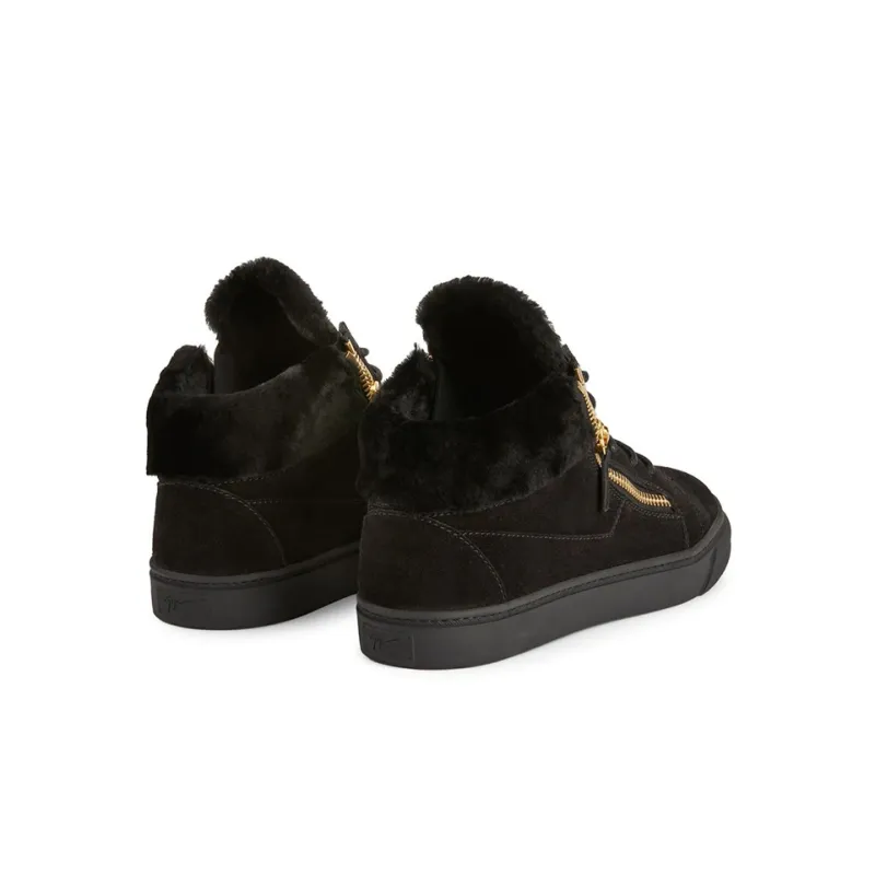 Giuseppe Zanotti Kriss Suede Mid top Sneakers-4