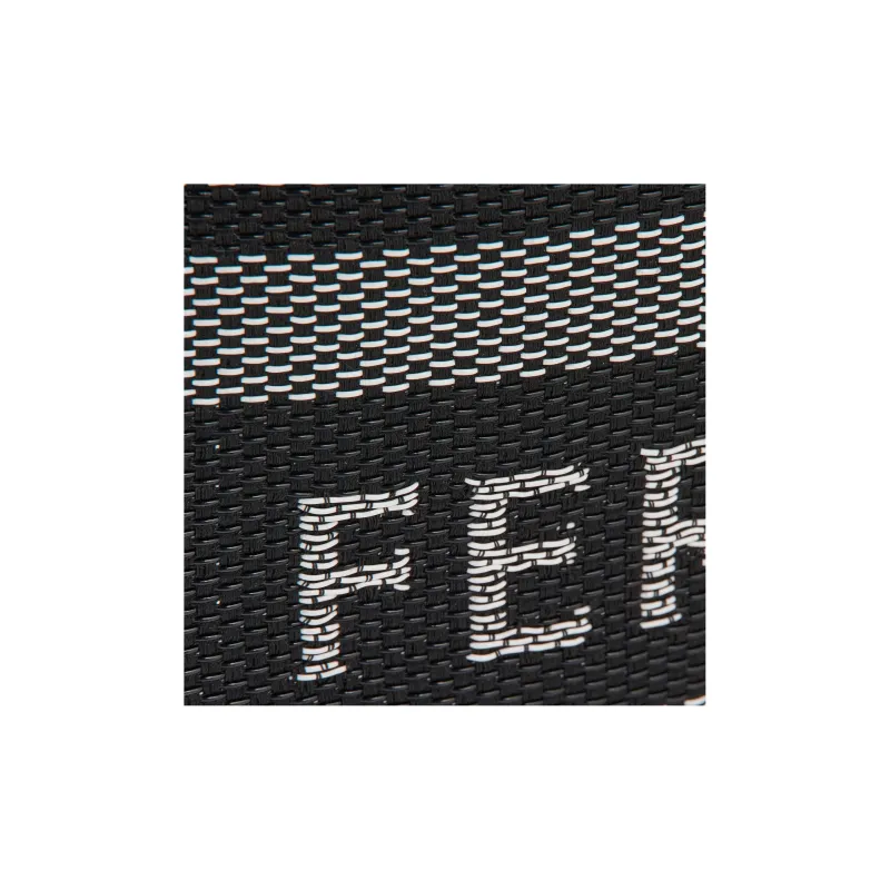 FERRAGAMO Woven Material Shopping Bag Handbag Men's Black/Gray-5