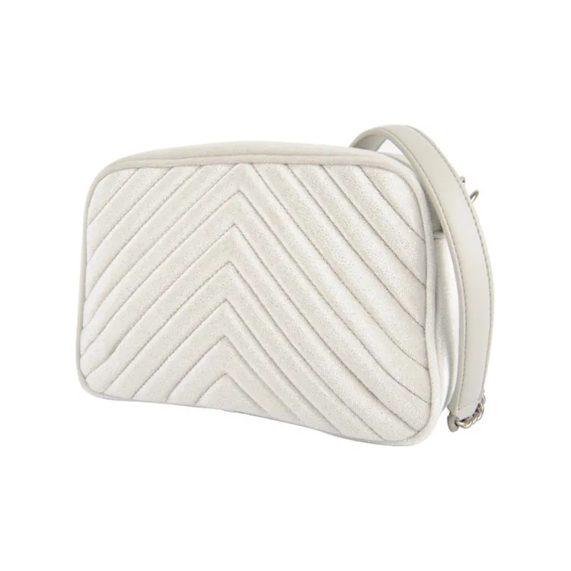 Stella McCartney Leather Camera Bags Crossbody Bag Shoulder Bag Women's Ivory-2