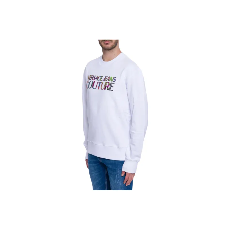 VERSACE JEANS COUTURE Logo-Printed Crewneck Sweatshirt-2