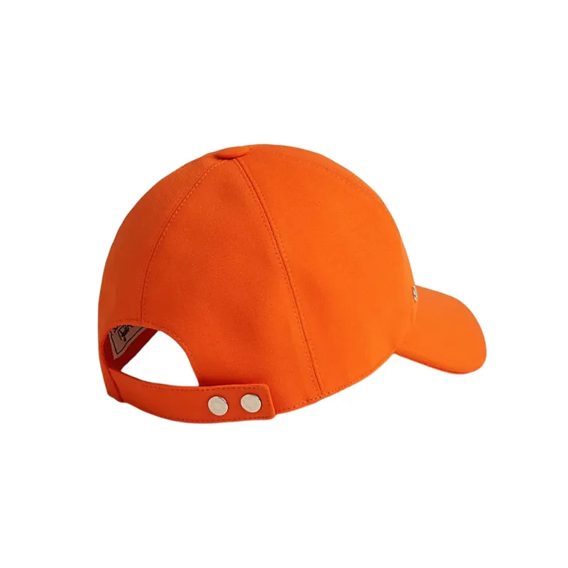 HERMES Baseball Caps Unisex Orange-1