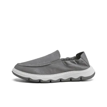 YEARCON Casual Shoes Men Low Top Black/Gray