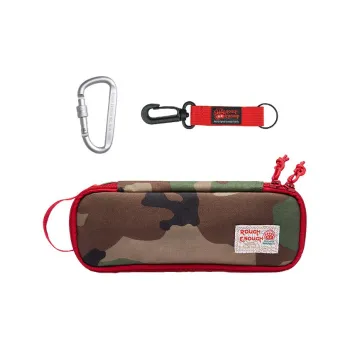 Rough Enough Canvas Toiletry Bag Medium Size Unisex Camouflage