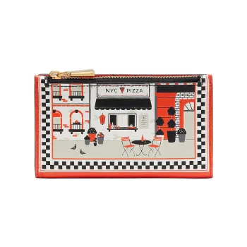 Kate Spade Leather Coin Purses Wallets Small Size Women's Bright Red
