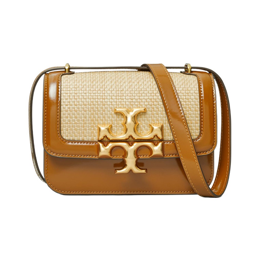 Tory Burch Britten Straw Mini Bag sold