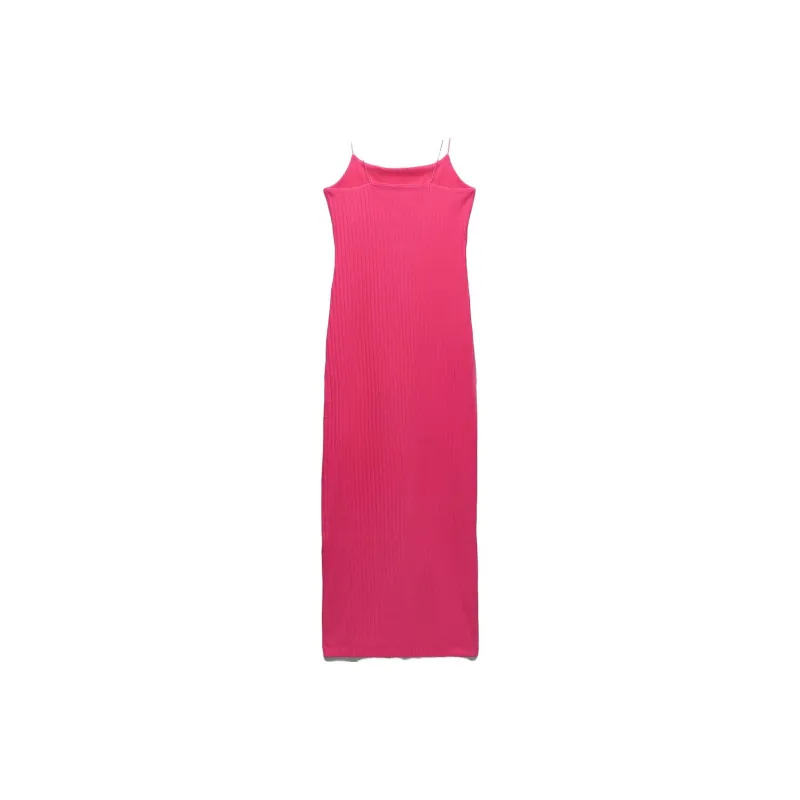 ZARA Slip Dresses Women's Dark Purple Red-1