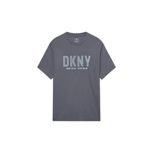 DKNY T-Shirts Men Dark Gray