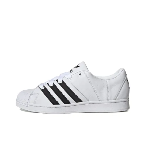 Adidas Originals Superstar Supermodified Skateboard Shoes Unisex Low-Top White/Black