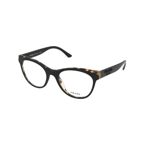 PRADA Eyeglass Frames Unisex Black