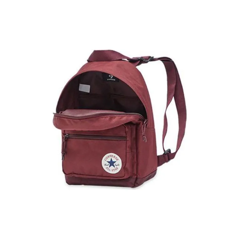 Converse Polyester Backpack Regular Unisex Burgundy-1