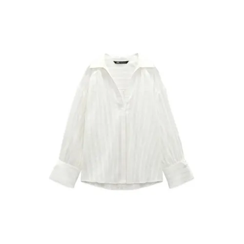 ZARA Shirts Women's White